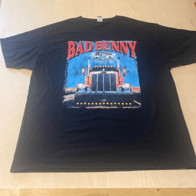2022 Bad Bunny El Ultimo Tour Del Mundo North American Tour T-Shirt, Bad Bun XL