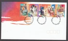 Australian Stamps.1st Day Cover.Strip of 5.Festivals.2000.