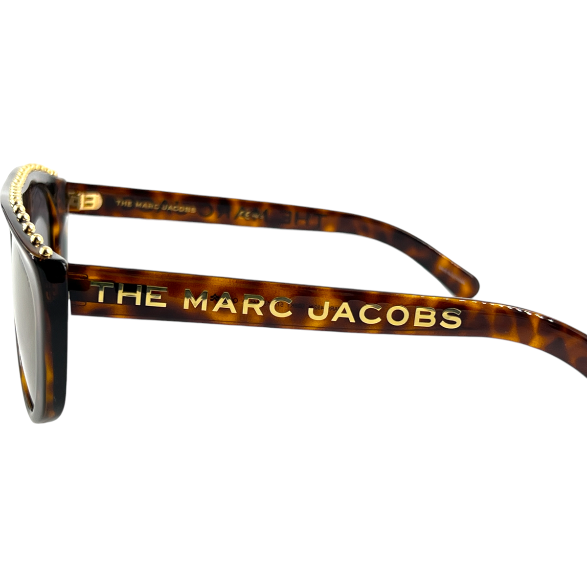 NEW Marc Jacob Unisex Matte Havana Sunglasses Marc Jacobs MARC 697/S 086 08 Sunglasses Havana - eye-oo.com main image 3