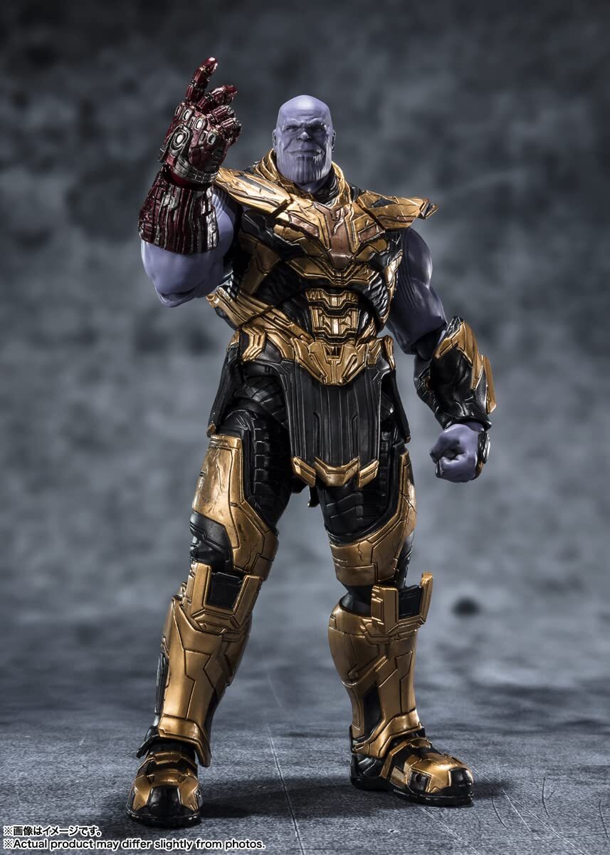 MARVEL Avengers Endgame Thanos フィギュア Avengers S.H.Figuarts Thanos FIVE YEARS LATER Action Figure MARVEL