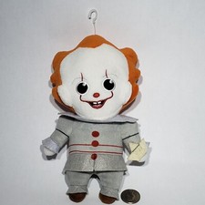Stephen King's IT Smiling Pennywise Horror 8" Phunny Plush by Kidrobot EUC
