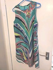 Ladies Quiz Size 10 Bodycon Paisley Pencil Midi Dress 