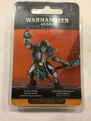 NIB Warhammer 40k Necron Cryptek Cryptec Finecast