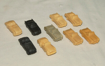 9x Englische Roadster 1:87 H0 * Triumph TR3 Herald / Sunbeam / Austin Healey