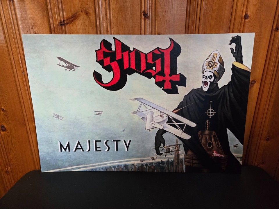 Maglietta Ufficiale Ghost - Prequelle / Meliora / Infestissumam 2 - Unisex, Manica Corta (Taglia X-Large)