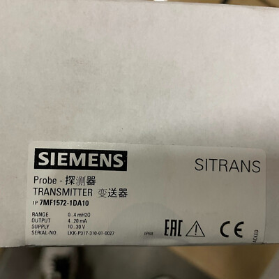 1PC New Siemens 7MF1572-1DA10 Input Liquid Level Transmitter Fast Shipping