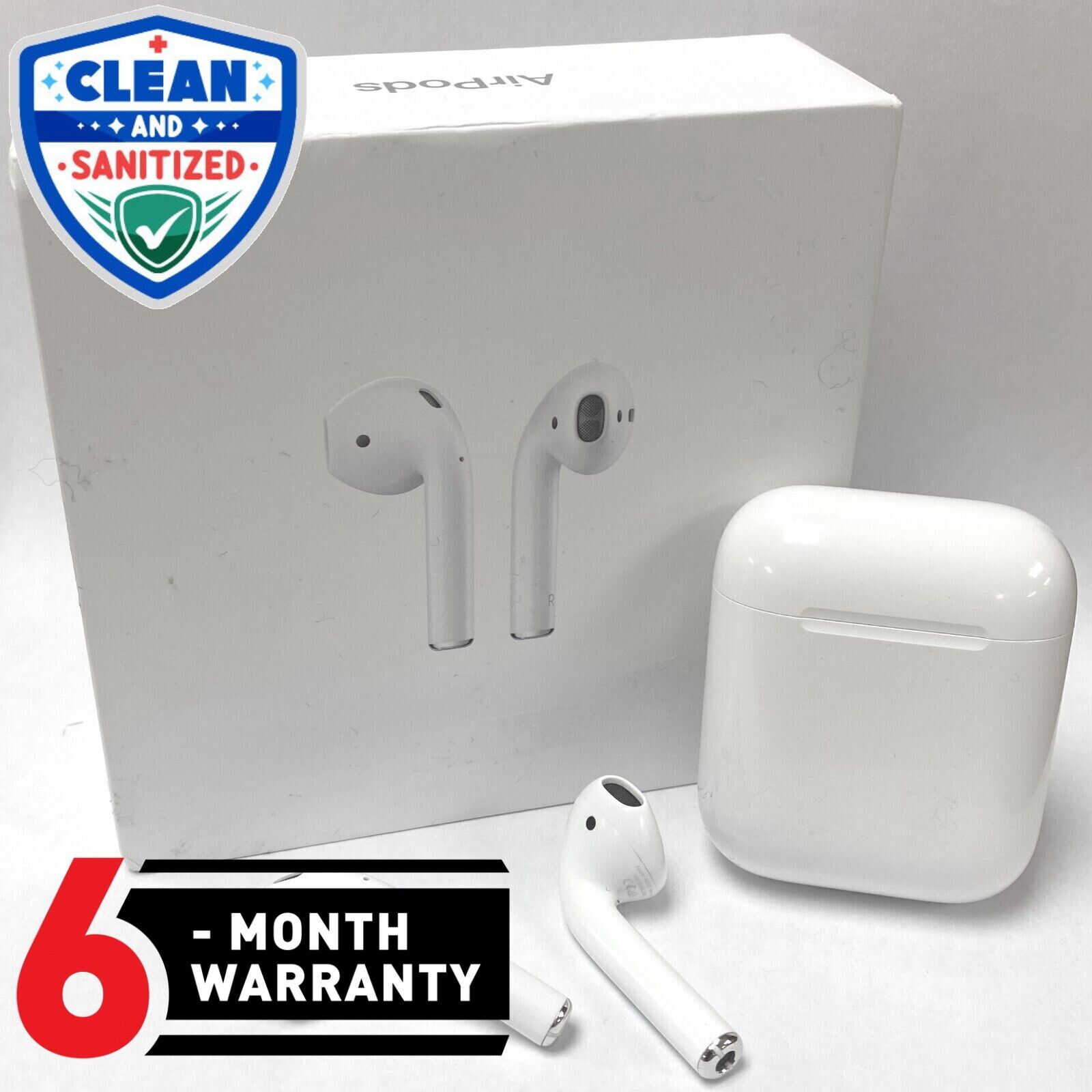 Genuine Apple Airpods 2nd Gen Wireless Headphones Iphone 