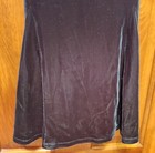 Victoria's Secret Slip Dress Night Gown Dark Green Mini Dress Velvet X-Small XS — photo 4