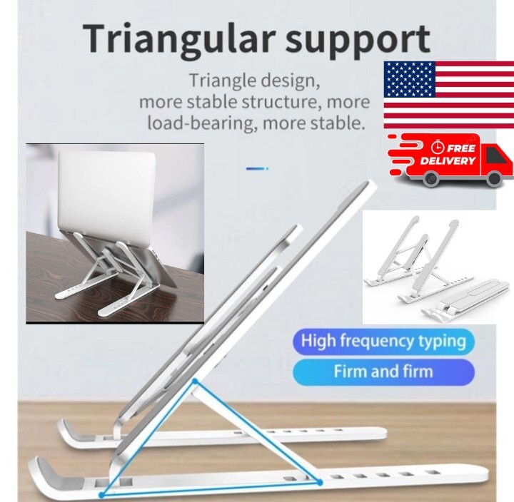 Laptop Stand Holder Adjustable laptop Stand Non-Slip Support Ergonomic Support-image
