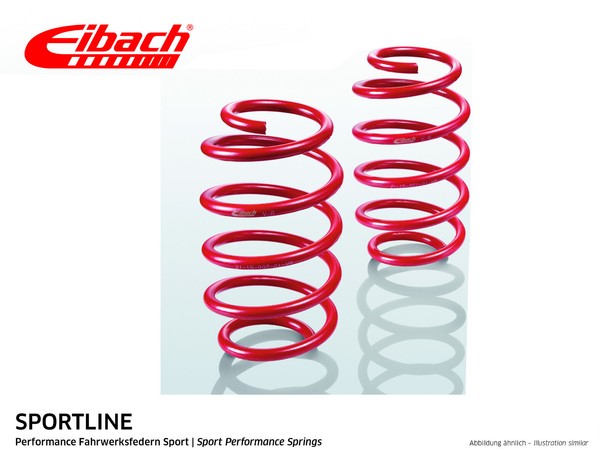 2X Eibach Tieferlegungsfedern Sportline Va FüR Audi A4 (B9) U.A. 45Mm-image