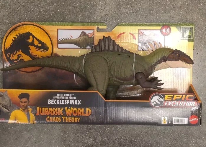 NEW 2024 Jurassic World Chaos Theory Epic Evolution Becklespinax