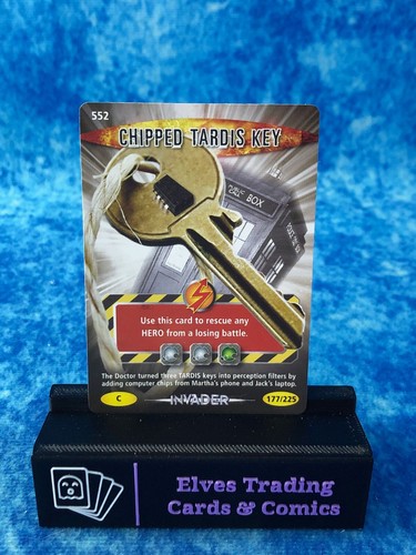 Tarjeta coleccionable Doctor Who Battles in Time 3: Invader única CCG de Topps 2007 - Imagen 317 de 402