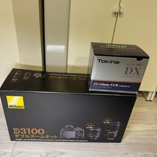 Nikon D3100 Digital DSLR Camera with Tokina 12-24mm Lens Kit Excellent Condition