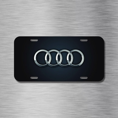 NEW Audi Aluminum License Plate CAR SUV Truck