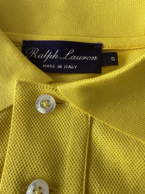 New. Ralph Lauren Purple Label Polo Shirt. Bright Yellow. Small | eBay