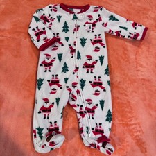 Carter's 3M My First Christmas Fleece Sleeper
