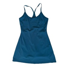 Quince Ultra-Form Active Sports Dress Mini in Forest Green Size Small