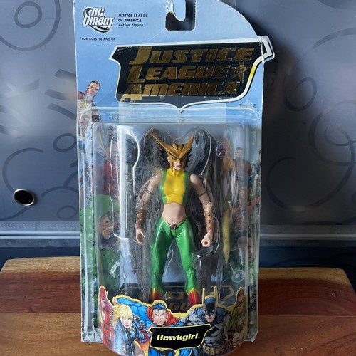 Hawkgirl Action Figure DC DIRECT Collectibles Justice League America 6” 2009