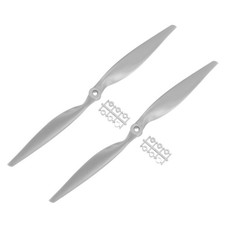 2Pcs 16x8 Inch Propeller RC Propellers 2-Vane Blades Props with Adapter Rings