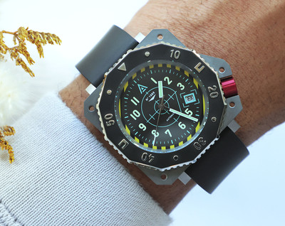 WT AUTHOR Automatic Watch Model Nº 1988 Phantom - British Made & Limited Edition
