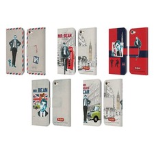 OFFICIAL MR. BEAN LONDON ART LEATHER BOOK WALLET CASE FOR APPLE iPOD TOUCH MP3
