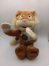 The Puzzle Place Sizzle Cat 12  Plush Fisher Price 1994 Vintage Stuffed Animal