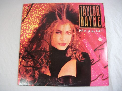 Taylor Dayne LP 1987 Tell It To My Heart Stereo Arista