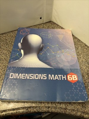 Dimensions Math Textbook 6B (Trade Paperback)