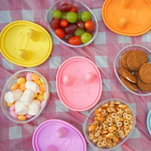 Kid-Friendly Adult-Approved Leak-Proof Lightweight Reusable Crumb-Free Snack Box