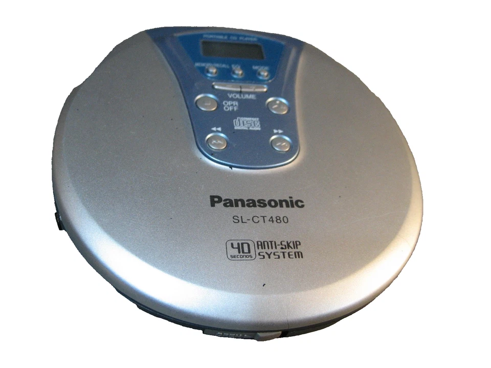 Panasonic SL-CT480 CD Walkman Tragbarer CD-Player (998) Nur mit Netzteil zu betr
