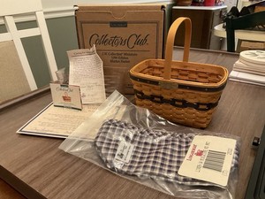 Longaberger Small Market Basket | eBay