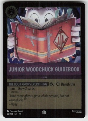 GGC - 12 Cold Foil Junior Woodchuck Guidebook 66/204 Common Whispers in the Well