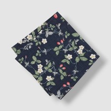 Bar III Men's Blue Tegla Vine Pocket Square