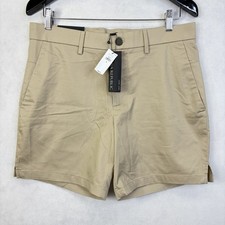 Banana Republic Shorts Mens 32 Beige Aiden 7" Inseam Core Temp Stretch Golf NWT
