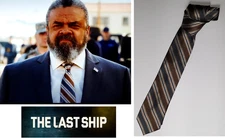 THE LAST SHIP Screen Used PRESIDENT'S NECK TIE