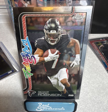 Topps Chrome 2025 Future Stars Bijan Robinson Insert #FS-9 Atlanta Falcons NFL