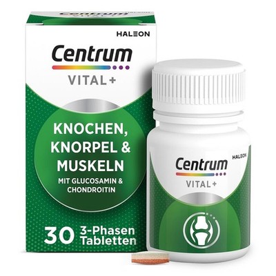 Centrum Vital + Knochen Knorpel & Muskeln Tabletten, 30 St PZN 19420101