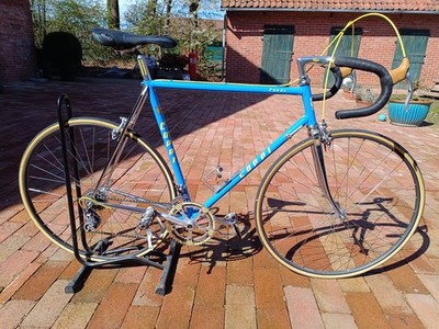 Herrlicher Eroica Klassiker Fausto Coppi- restauriert- panto- tolles Blau- 58cm