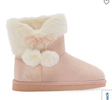 Thereabouts Toddler Girls Lil Willa Flat Heel Winter Boots