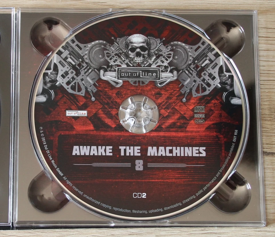 Awake The Machines 8 - 3CD Compilation EBM Synthpop Industrial Gothic Rock Metal - Bild 4 von 4