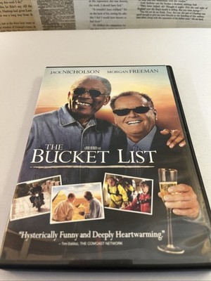 The Bucket List (DVD, 2008) Jack Nicholson, Morgan Freeman