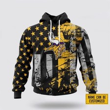 Personalized Minnesota Football Vikingss Team Hoodie Unisex Adult S-5XL Gift
