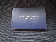 NETGEAR ProSafe GS108 v4 8-Port Switch - Ethernet Switch with 12v adapter