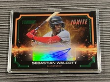 Sebastian Walcott 2025 Pulse Foundry Ignite ING-SW 10/30 Texas Rangers