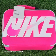 Nike Insulated Lunch Bag Box Hyper pink New Barbie Barbicore Zipper With Handle