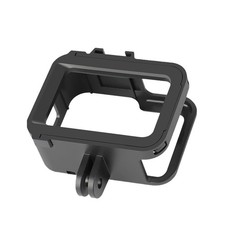 Black Protective Case Compatible for GoPro Hero8 Shock Resistant Housing Frame