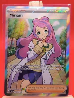 Miriam 238/198 Scarlet & Violet Base Full Art Ultra Rare Pokemon
