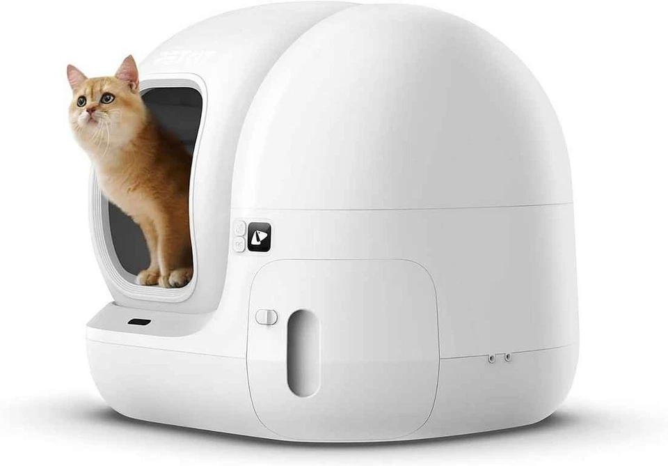 PETKIT Pura Max 2 Inodoro para Gatos Autolimpiante, 76L Caja para Gatos Autolimpiante