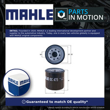 Image of Oil Filter OC475 Mahle 1109P4 1109S0 MD134953 1520800QAG 7700112686 76817415 New