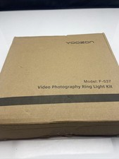 Video Photography Ring Light Kit Stand Cell Phone Light Black F-537 YOOZON
